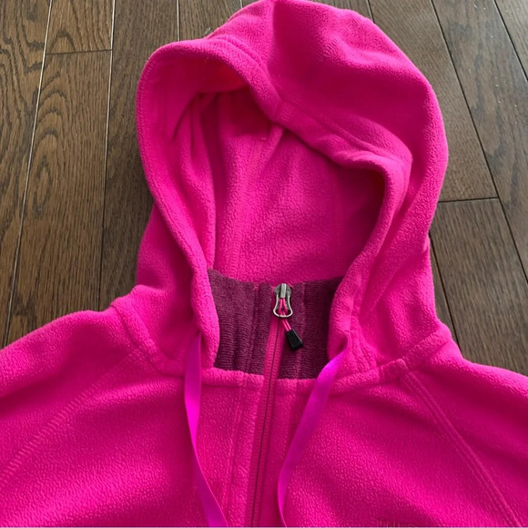 The North Face Pink Fleece Womens Zip Up Sweater Jacket Size XS - Picture 3 of 12